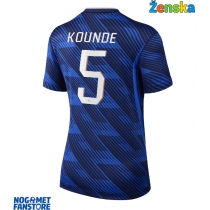 Francuska Jules Kounde #5 Domaci Dres za Ženska SP 2026 Kratak Rukav